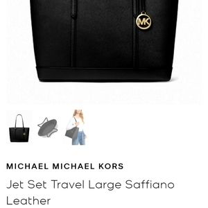 Michael kors tote black